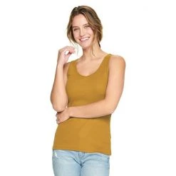 Women's Sonoma Goods For Life® Everyday Ribbed Tank Brown -Sonoma Goods For Life Shop unnamed file 2914