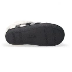 Women's Sonoma Goods For Life® Faux Fur Buffalo Plaid Clog Slippers Black Ivory Plaid -Sonoma Goods For Life Shop unnamed file 2968