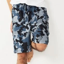 Men's Sonoma Goods For Life® Seriously Soft Pajama Shorts Teal Cube Geo -Sonoma Goods For Life Shop unnamed file 3055