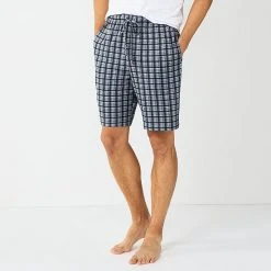 Men's Sonoma Goods For Life® Seriously Soft Pajama Shorts Teal Cube Geo -Sonoma Goods For Life Shop unnamed file 3061