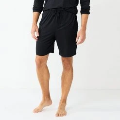 Men's Sonoma Goods For Life® Seriously Soft Pajama Shorts Teal Cube Geo -Sonoma Goods For Life Shop unnamed file 3063