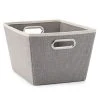 Sonoma Goods For Life® Canvas Storage Tote Charcoal