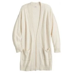 Women's Sonoma Goods For Life® Favorite Long Sleeve Cardigan Burgundy -Sonoma Goods For Life Shop unnamed file 3160