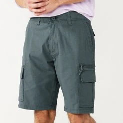 Men's Sonoma Goods For Life® 10-Inch Flexwear Ripstop Cargo Shorts Black -Sonoma Goods For Life Shop unnamed file 3188