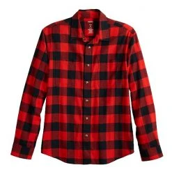 Men's Sonoma Goods For Life® Adaptive & Easy Dressing Flannel Shirt Gold Black Plaid -Sonoma Goods For Life Shop unnamed file 3205