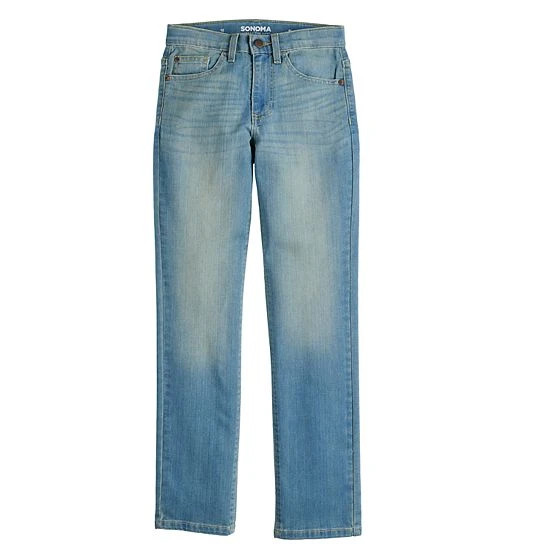 Boys 7-20 Sonoma Goods For Life® Flexwear Slim Jeans Washed Black 6 Boys 7-20 Sonoma Goods For Life® Flexwear Slim Jeans Washed Black - Image 4