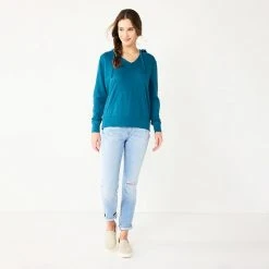 Women's Sonoma Goods For Life® Supersoft Splitneck Hoodie Cream 17 Women's Sonoma Goods For Life® Supersoft Splitneck Hoodie Cream -Sonoma Goods For Life Shop unnamed file 3385