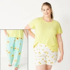 Plus Size Sonoma Goods For Life® 3-pc. Pajama Top, Pajama Pants & Pajama Shorts Sleep Set Blue Stripe Heart 20 Plus Size Sonoma Goods For Life® 3-pc. Pajama Top, Pajama Pants & Pajama Shorts Sleep Set Blue Stripe Heart -Sonoma Goods For Life Shop unnamed file 3428