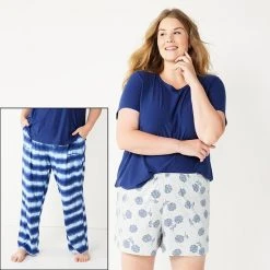 Plus Size Sonoma Goods For Life® 3-pc. Pajama Top, Pajama Pants & Pajama Shorts Sleep Set Blue Stripe Heart 21 Plus Size Sonoma Goods For Life® 3-pc. Pajama Top, Pajama Pants & Pajama Shorts Sleep Set Blue Stripe Heart -Sonoma Goods For Life Shop unnamed file 3429