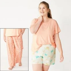 Plus Size Sonoma Goods For Life® 3-pc. Pajama Top, Pajama Pants & Pajama Shorts Sleep Set Blue Stripe Heart 22 Plus Size Sonoma Goods For Life® 3-pc. Pajama Top, Pajama Pants & Pajama Shorts Sleep Set Blue Stripe Heart -Sonoma Goods For Life Shop unnamed file 3430