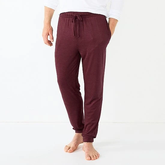 Men's Sonoma Goods For Life® Seriously Soft Jogger Pajama Pants Grey Blue Houndstooth 7 Men's Sonoma Goods For Life® Seriously Soft Jogger Pajama Pants Grey Blue Houndstooth - Image 5