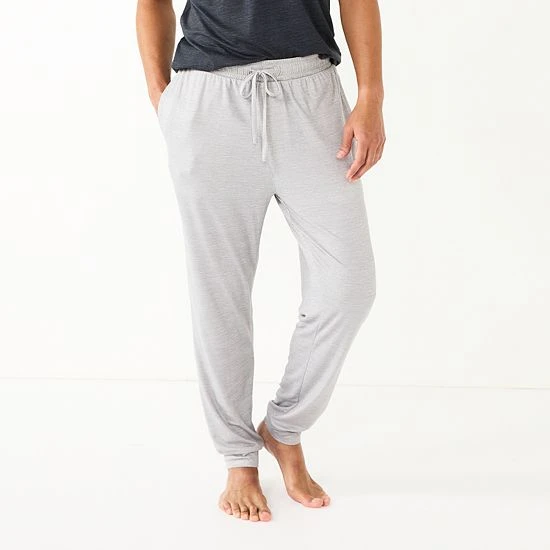 Men's Sonoma Goods For Life® Seriously Soft Jogger Pajama Pants Grey Blue Houndstooth 11 Men's Sonoma Goods For Life® Seriously Soft Jogger Pajama Pants Grey Blue Houndstooth - Image 9
