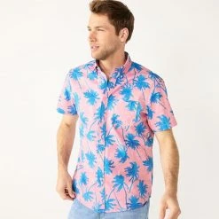 Men's Sonoma Goods For Life® Short Sleeve Perfect Length Button-Down Shirt Olive Waves 38 Men's Sonoma Goods For Life® Short Sleeve Perfect Length Button-Down Shirt Olive Waves -Sonoma Goods For Life Shop unnamed file 3499