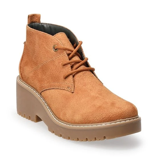 Sonoma Goods For Life® Snowstorm Women's Wedge Chukka Boots Chestnut 9 Sonoma Goods For Life® Snowstorm Women's Wedge Chukka Boots Chestnut - Image 7