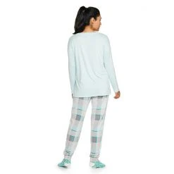 Petite Sonoma Goods For Life® 3-pc. Pajama Top, Pajama Pants & Socks Set Navy Day Dreams -Sonoma Goods For Life Shop unnamed file 3530