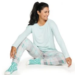 Petite Sonoma Goods For Life® 3-pc. Pajama Top, Pajama Pants & Socks Set Navy Day Dreams -Sonoma Goods For Life Shop unnamed file 3532