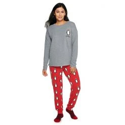 Petite Sonoma Goods For Life® 3-pc. Pajama Top, Pajama Pants & Socks Set Navy Day Dreams -Sonoma Goods For Life Shop unnamed file 3537