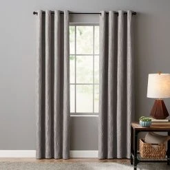 Sonoma Goods For Life® Ultimate Performance Woven Geo 2-pack 100% Blackout Curtain Gray -Sonoma Goods For Life Shop unnamed file 3553