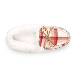 Women's Sonoma Goods For Life® Ivory Plaid Moccasins Teal Ivory Plaid -Sonoma Goods For Life Shop unnamed file 3598