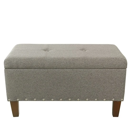 Sonoma Goods For Life® Madison Storage Bench Ottoman Navy 5 Sonoma Goods For Life® Madison Storage Bench Ottoman Navy - Image 3