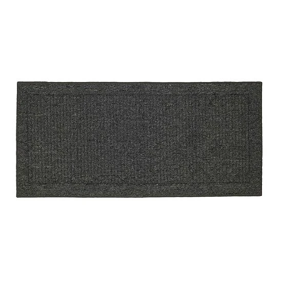 Sonoma Goods For Life® Sawyer Ridge Framed Striped Accent Kitchen Rug Charcoal 9 Sonoma Goods For Life® Sawyer Ridge Framed Striped Accent Kitchen Rug Charcoal - Image 7