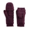 Women's Sonoma Goods For Life® Ladder Stitch Flip Top Mittens Ivory Nep -Sonoma Goods For Life Shop unnamed file 3709