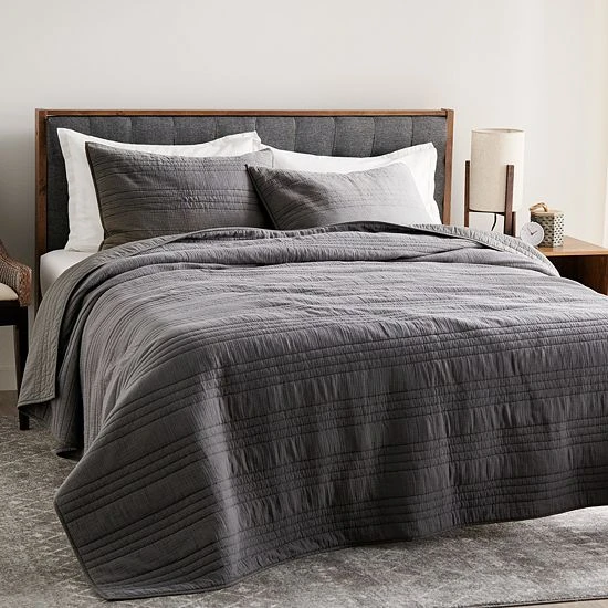 Sonoma Goods For Life® New Traditions Solid Gauze Quilt Or Sham White 6 Sonoma Goods For Life® New Traditions Solid Gauze Quilt Or Sham White - Image 4