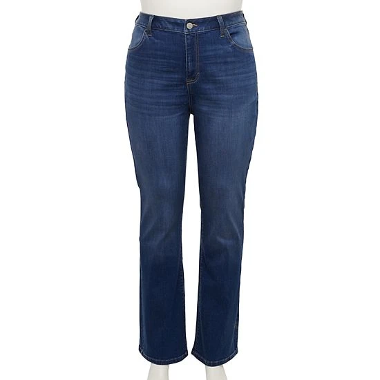 Plus Size Sonoma Goods For Life® Favorite Midrise Bootcut Jeans Wyatt 4 Plus Size Sonoma Goods For Life® Favorite Midrise Bootcut Jeans Wyatt - Image 2