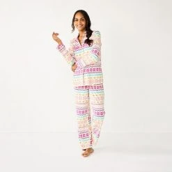 Petite Sonoma Goods For Life® Velour Pajama Shirt & Pajama Pants Sleep Set Ivory Fun Fisle 10 Petite Sonoma Goods For Life® Velour Pajama Shirt & Pajama Pants Sleep Set Ivory Fun Fisle -Sonoma Goods For Life Shop unnamed file 3853