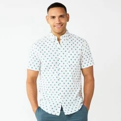 Men's Sonoma Goods For Life® Perfect-Length Button-Down Shirt Green Zodiac -Sonoma Goods For Life Shop unnamed file 3873
