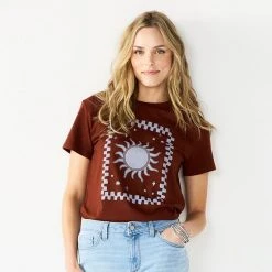 Women's Sonoma Goods For Life® Relaxed Graphic Tee Purple Cosmic Hand -Sonoma Goods For Life Shop unnamed file 3908