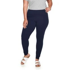 Plus Size Sonoma Goods For Life® Midrise Leggings Gray Geo Floral -Sonoma Goods For Life Shop unnamed file 397
