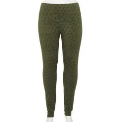 Plus Size Sonoma Goods For Life® Midrise Leggings Gray Geo Floral -Sonoma Goods For Life Shop unnamed file 398