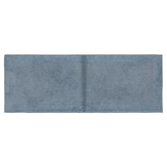 Sonoma Goods For Life® Cotton Reversible Solid Border Bath Rug Runner Aqua 3 Sonoma Goods For Life® Cotton Reversible Solid Border Bath Rug Runner Aqua