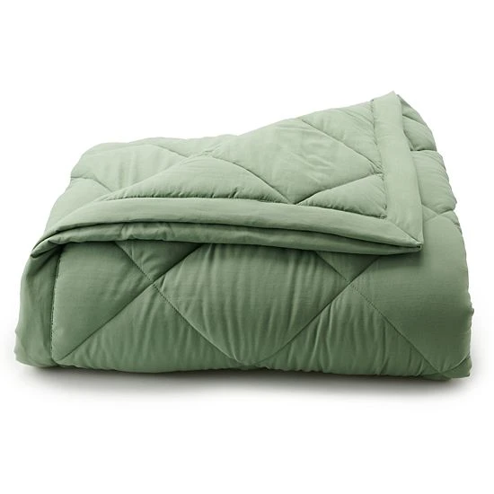 Sonoma Goods For Life® Enzyme Washed Down Alternative Blanket Gray 8 Sonoma Goods For Life® Enzyme Washed Down Alternative Blanket Gray - Image 6