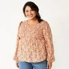 Plus Size Sonoma Goods For Life® Smocked Bodice Peasant Top Wine Red 1 Plus Size Sonoma Goods For Life® Smocked Bodice Peasant Top Wine Red -Sonoma Goods For Life Shop unnamed file 4069