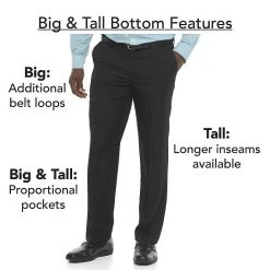 Big & Tall Sonoma Goods For Life™ Flexwear Stretch Chino Pants Midnight Black -Sonoma Goods For Life Shop unnamed file 4110