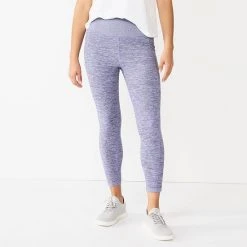 Women's Sonoma Goods For Life® Weekender High-Waisted 7/8 Leggings Gray Texture -Sonoma Goods For Life Shop unnamed file 4131