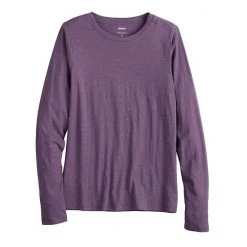 Women's Sonoma Goods For Life® Adaptive Everyday Long Sleeve Top Purple -Sonoma Goods For Life Shop unnamed file 4188