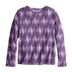 Women's Sonoma Goods For Life® Adaptive Everyday Long Sleeve Top Purple -Sonoma Goods For Life Shop unnamed file 4190