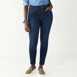 Women's Sonoma Goods For Life® Curvy High-Waisted Skinny Jeans Park -Sonoma Goods For Life Shop unnamed file 420