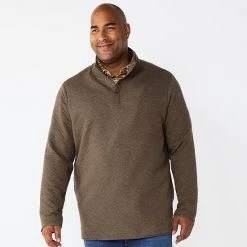 Big & Tall Sonoma Goods For Life® Quilted Quarter-Snap Top Black -Sonoma Goods For Life Shop unnamed file 4259