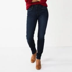 Women's Sonoma Goods For Life® Curvy High-Waisted Skinny Jeans Park -Sonoma Goods For Life Shop unnamed file 428