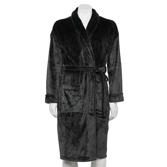 Men's Sonoma Goods For Life® Plush Robe Geniva Blue 5 Men's Sonoma Goods For Life® Plush Robe Geniva Blue - Image 3
