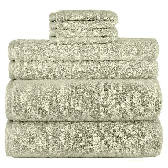 Sonoma Goods For Life® Supersoft 6-piece Bath Towel Set Tan 5 Sonoma Goods For Life® Supersoft 6-piece Bath Towel Set Tan - Image 3