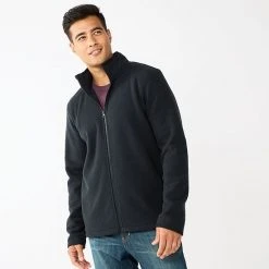Men's Sonoma Goods For Life® Polar-Fleece Full-Zip Jacket Brown -Sonoma Goods For Life Shop unnamed file 4324
