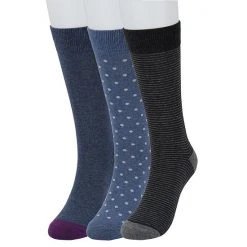 Men's Sonoma Goods For Life® 3-pack Patterned Dress Socks Blue Gray Navy -Sonoma Goods For Life Shop unnamed file 4420