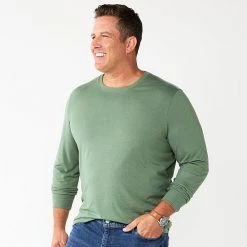 Big & Tall Sonoma Goods For Life® Crew Tee Green