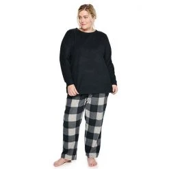 Plus Size Sonoma Goods For Life® Microfleece Pajama Set Navy Celestial -Sonoma Goods For Life Shop unnamed file 4575