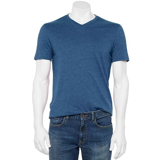 Men's Sonoma Goods For Life® V-Neck Tee Charcoal 6 Men's Sonoma Goods For Life® V-Neck Tee Charcoal - Image 4